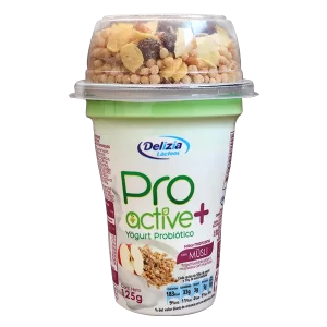 Proactive Plus Manzana Con Musli Frutal 125g