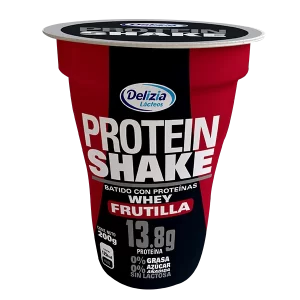 Protein Shake Frutilla Vaso 200g