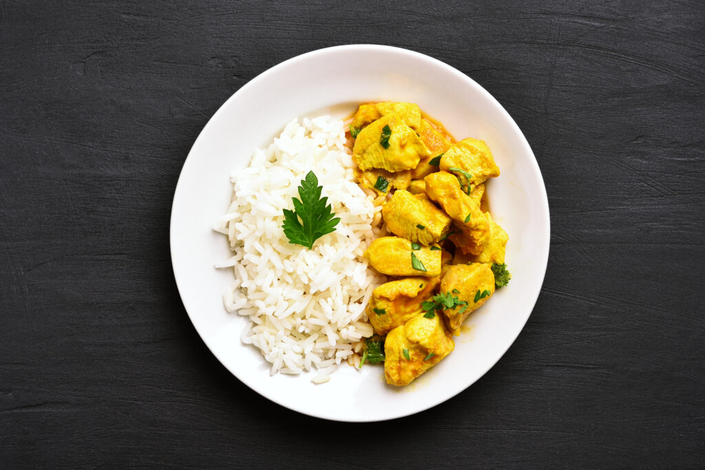 Pollo al Curry Fit con Yogurt Griego Delizia